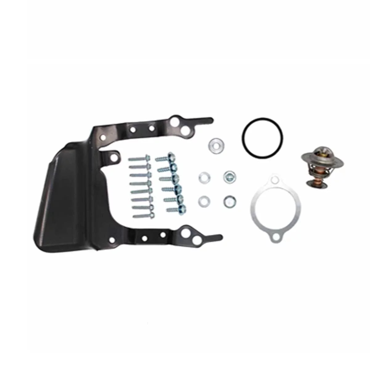 AutoSizehack Upper Intake Manifold with Thermostat and Gaskets Replacement for Ford Mustang Explorer Crown Victoria Mercury Grand Marquis Mountaineer Lincoln Town Car Without Coolant Heated PCV