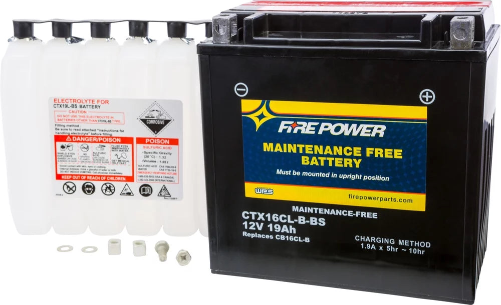 Fire Power Maintenance Free Battery Compatible With Sizeea-Doo XP LTD 800 1995
