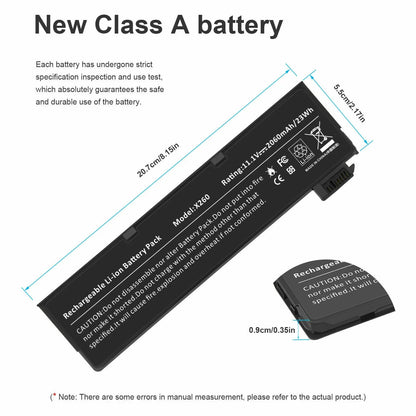 24Wh New Battery For Lenovo ThinkPad  45N1124 / 45N1125 L450 L460 T440 T450 T460 T460p T470p T550