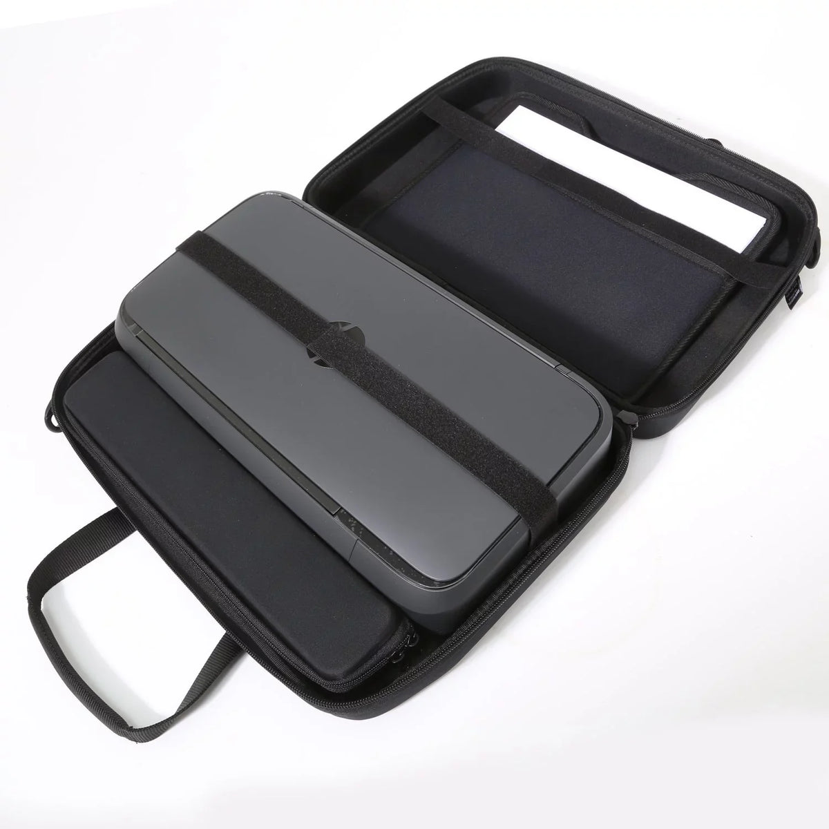 Molded Carrying Travel Bag Sizetorage Case For HP Officejet 250 Mobile All-in-One Printer, Portable Carrying Case For HP Officejet 250 Case Portable Sizeleeve Box Bag Travel Case Briefcase Traveling