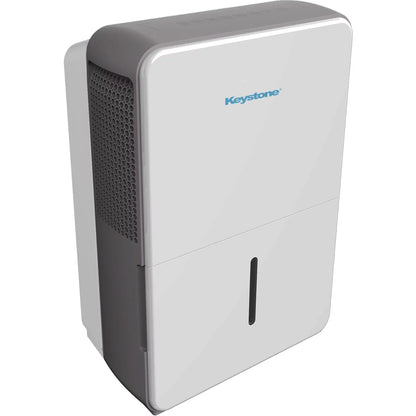 Keystone 50 Pint Dehumidifier with Electronic Controls and Built-In Pump