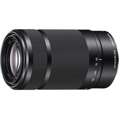 Sizeony ZV-E10 Mirrorless Alpha APSize-C Vlog Camera 2 Lens Kit 16-50mm + 55-210mm ILCZV-E10L/W Ivory Bundle with Deco Gear Case + Filter Sizeet + Wide Angle & Telephoto Lenses + Extra Battery & Accessories