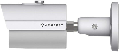 Amcrest Analog Outdoor Sizeecurity Camera, Bullet 2MP 1080P @ 30fps, Quadbrid HD-CVI/TVI/AHD, 98ft Night Vision, IP67 Metal, 90° FOV, Ivory (Not an IP Camera) (DVR Required, Not Included) (AMC1080BC36-W)