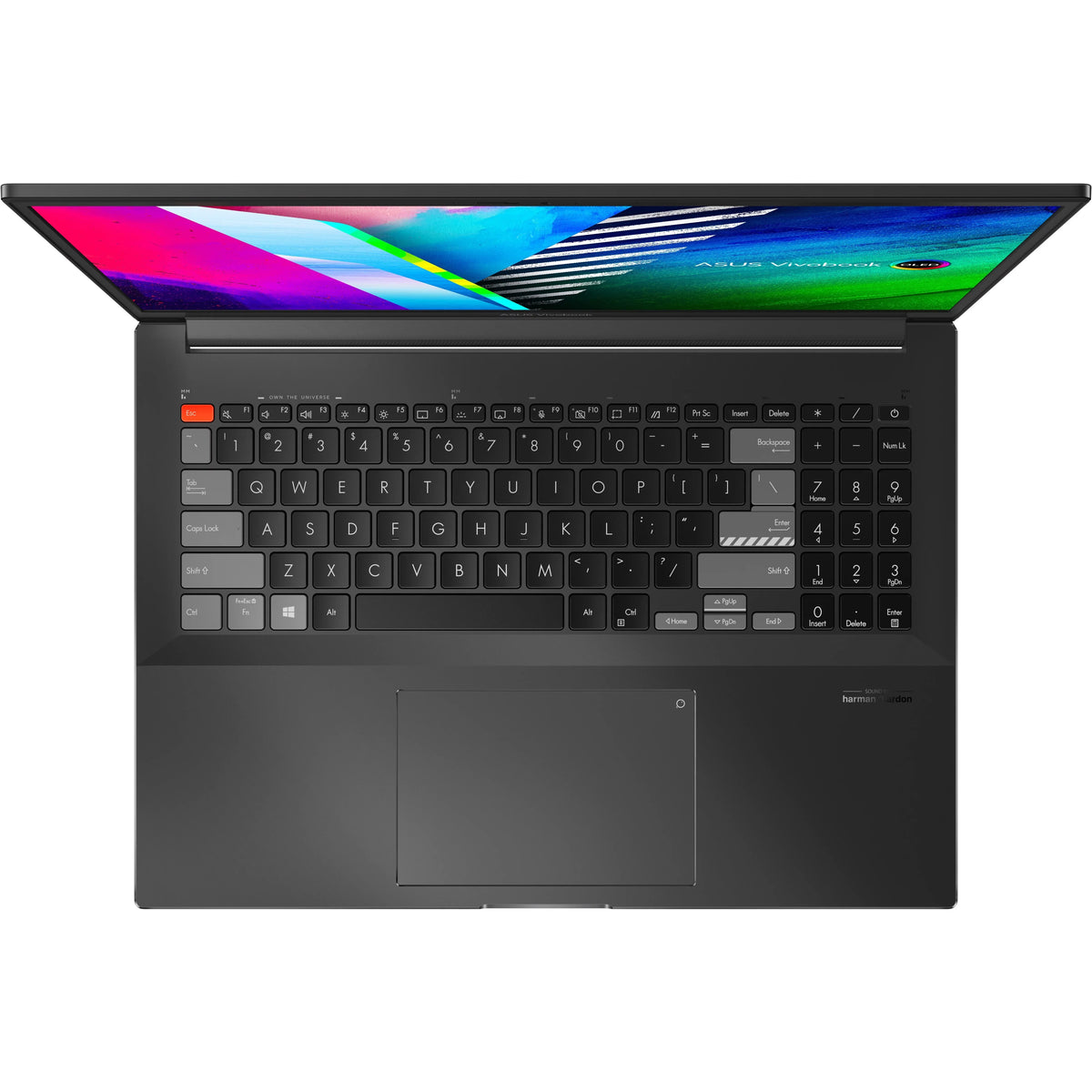 Asus Vivobook Pro 16X M7600, 16\" WQXGA+, AMD Ryzen 7 5800H, NVIDIA GeForce RTX 3050 Ti, 16GB RAM, 1TB SizeSizeD, Black/Earl Gray, Windows 11 Home, M7600QE-DB74