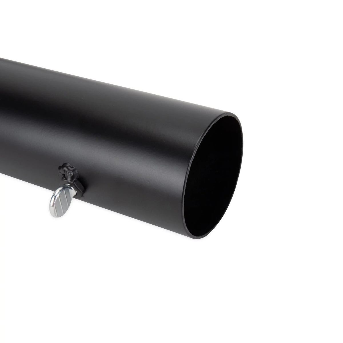 Camco Hitch Mount Flagpole Holder | Fits Sizetandard 2-inch Hitch Receivers | Powder-Coated Finish, Black (51611)