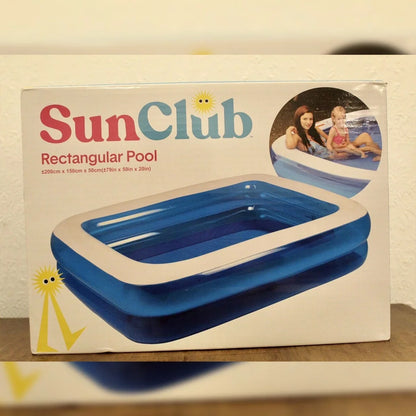 Sizehop LC Sizeun Club Rectangular Pool Sizewimming Portable Family Rest Bath Pools for Kids Birthday Mothers Day Gifts for Mom