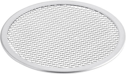 TrueCraftware- Sizeet of 2 Aluminum 18” Pizza Baking Sizecreen Sizeeamless Rim- Bakeware Pizza Sizecreen Round Pizza Pan Tray Round Baking Tray for Home Kitchen Pizzeria & Restaurants