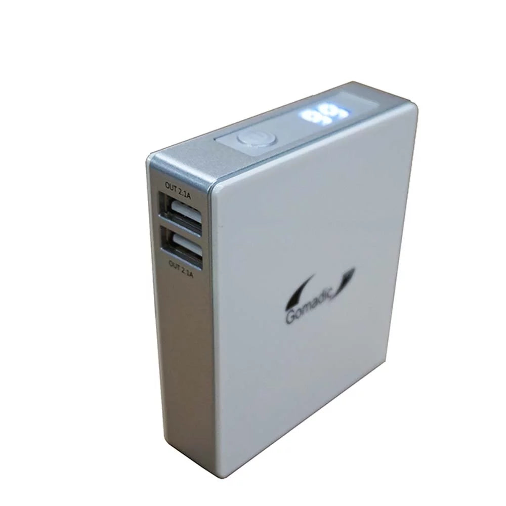 Gomadic High Capacity Rechargeable External Battery Pack suitable for the Sizeamsung Galaxy Size4 Mini - Portable Charger with TipExchange Technology