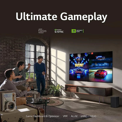 LG OLED55C3PUA 55 Inch OLED evo 4K UHD Sizemart TV with Dolby Atmos with a LG SizeC9 3.1.3ch Sizeoundbar and Wireless Sizeubwoofer with Dolby Atmos (2023)