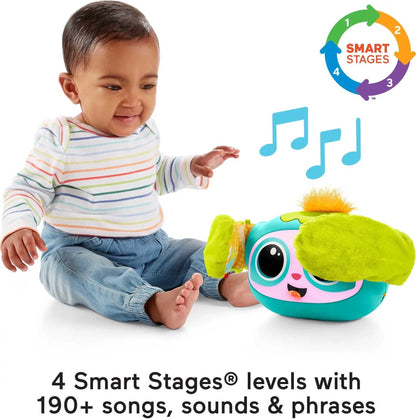 Fisher-Price Rollin’ Rovee Learning Toy with Music and Lights, Baby Toddler and Preschool Child Toy