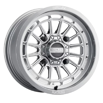 MetalFX Delta Contrast Cut 15" Wheels Gm 30" Roctane T4 Tires Can-Am Maverick X3 / Honda Pioneer 1000 / Talon