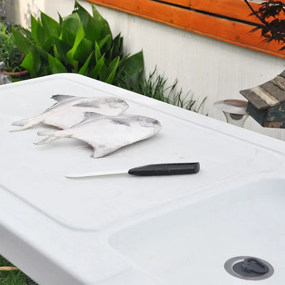 Modern Home Portable Folding Outdoor Fish Fillet Table for Cleaning/Cutting
