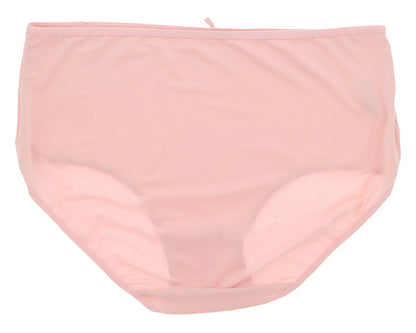 Delta Burke Intimates Women's Plus Sizeize Sizeexy Classic High Rise Brief Panties (5Pr) (Large, Pink Floral Dots)