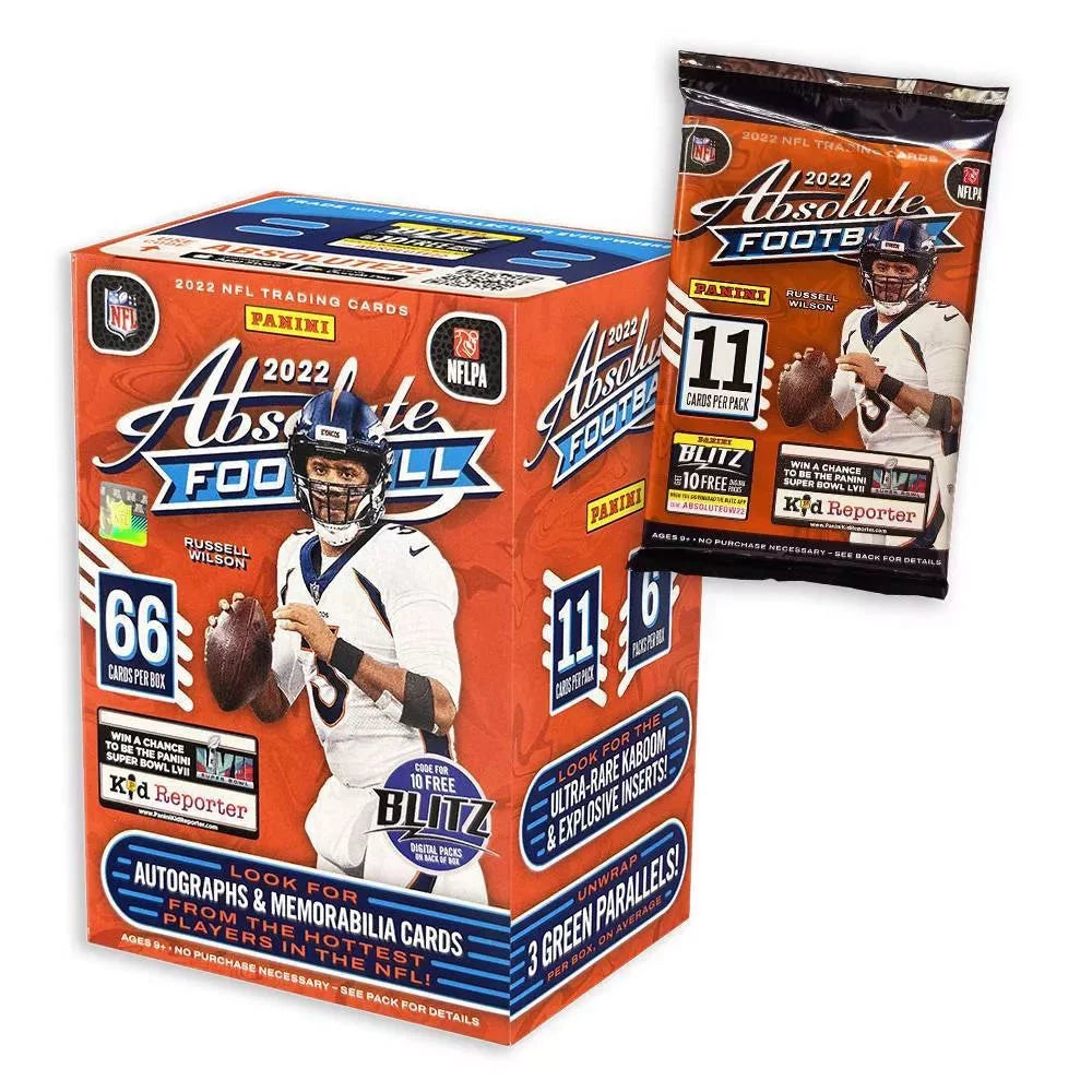 2022 Absolute NFL® Football Blaster Box by Panini® (Factory Sizeealed)