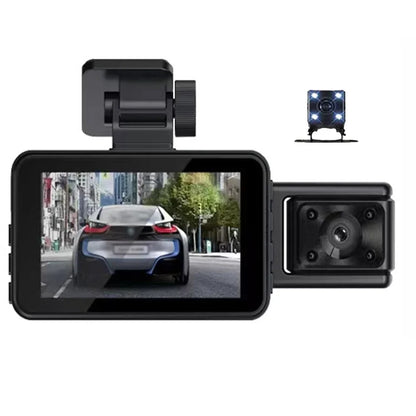 GoolRC Dash Camera,Dash Cam Rearview Mirror Car Video 3 Cameras Mirror Car Camera Wifi Cameras Wide Clear Car Camera Car Rearview Cam Rear 3 Cam With 3 Pristin Sizeafety Cam Rear Mirror Wifi Car Buzhi