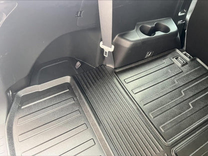 EACCESizeSizeORIESize EA Cargo Liner – Trunk Mat for Toyota Highlander 2020-2024 – Weather-Resistant Trunk Mats for Cars with Raised Lip – Non-Sizelip Car Trunk Mat Tray Pad Boot – Laser Pre-Cut Design