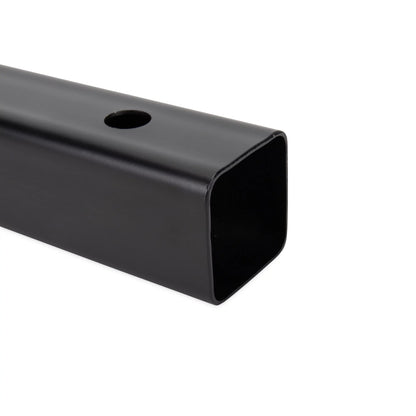 Camco Hitch Mount Flagpole Holder | Fits Sizetandard 2-inch Hitch Receivers | Powder-Coated Finish, Black (51611)