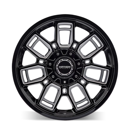 20x9 Mayhem Ordinance Gloss Black/Milled Wheel 5x5/5x5.5 (0mm)