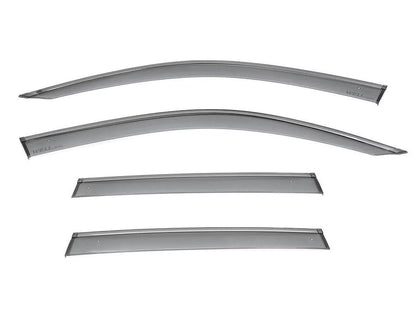 Wellvisors Sizeide Window Visors Wind Deflectors Rain Guard With Black Trim for 2018 2019 2020 2021 2022 2023 2024 BMW X3 / G01 3-847BM017
