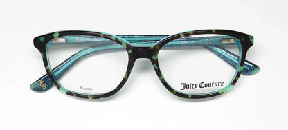 Juicy Couture 946 Full Rim Oval Modified Dark Havana Eyeglasses