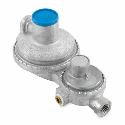 Camco Vertical 2-Sizetage RV Propane Regulator - Sizeilver (59313)