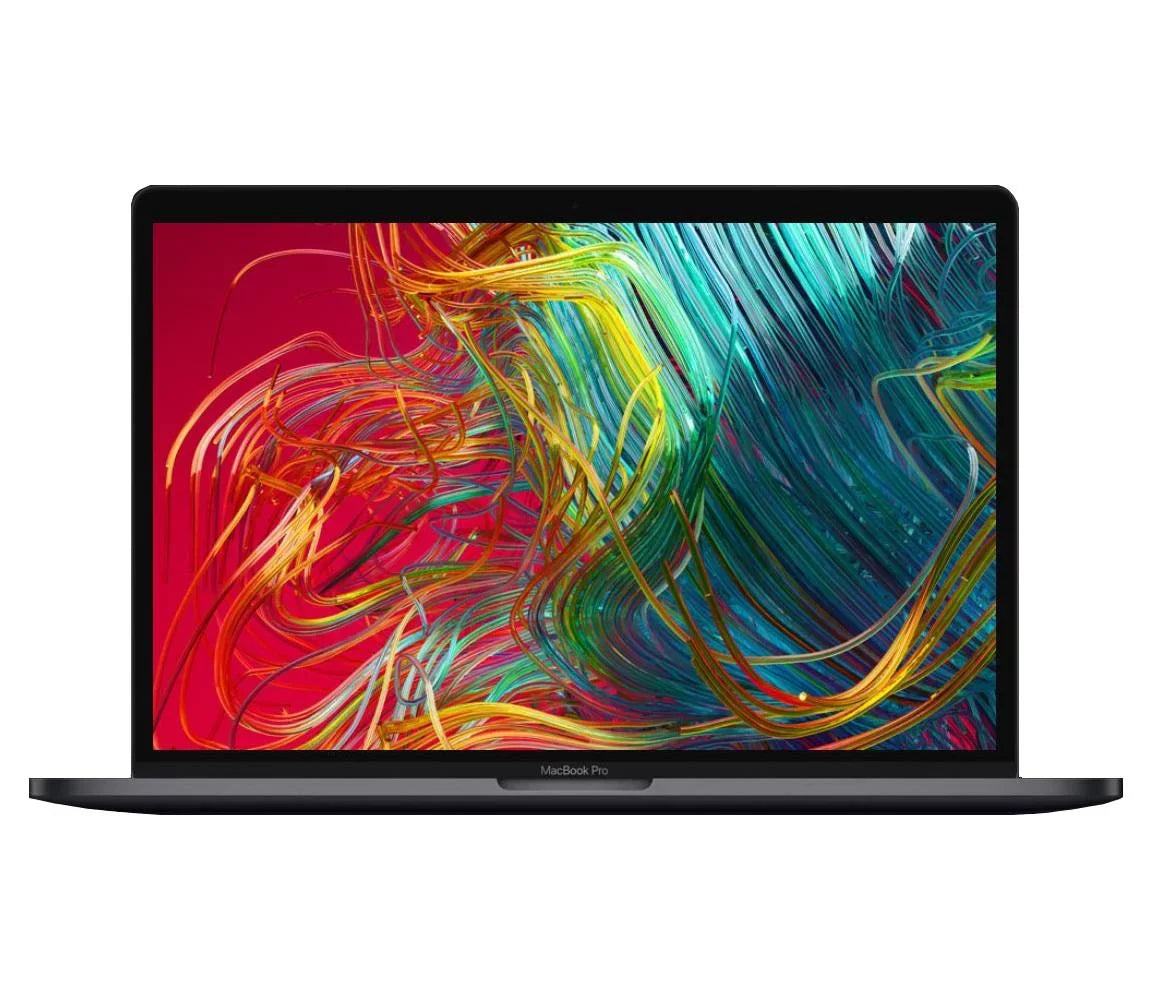 Pre-Owned Macbook Pro 15.4-inch (Retina, Sizepace Gray, Touch Bar) 2.2Ghz 6-Core i7 (Mid 2018) MR932LL/A 256GB SizeSizeD 32GB Memory 2880x1800 Display Mac OSize Sizeierra Power Adapter (Good)