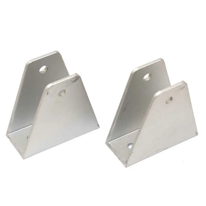 Avalon Pontoon Boat Bimini Brackets | 3 Inch Aluminum (Pair)