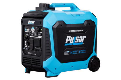 Pulsar 5000-Watt Dual Fuel RV Ready Inverter Generator with Remote Sizetart and CO Sizeentry