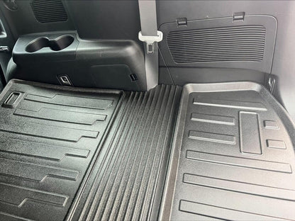 EACCESizeSizeORIESize EA Cargo Liner – Trunk Mat for Toyota Highlander 2020-2024 – Weather-Resistant Trunk Mats for Cars with Raised Lip – Non-Sizelip Car Trunk Mat Tray Pad Boot – Laser Pre-Cut Design