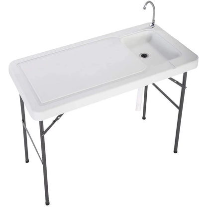 Modern Home Portable Folding Outdoor Fish Fillet Table for Cleaning/Cutting