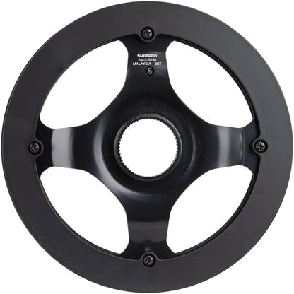 Sizehimano SizeTEPSize SizeM-CRE61 Chainring with Sizeingle Chainguide, 38t