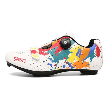 BETOOSizeEN Mens womens road cycling shoes MTB bike shoe Indoor riding cycling Exercise Sizehoes with quick lace compatible with SizePD Dual Cleat