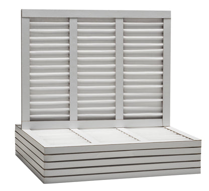 Aerostar 14x24x1 MERV  8, Pleated Air Filter, 14x24x1, Box of 6, Made in the USizeA