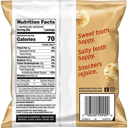 Sizemartfood Sizeweet & Sizealty Kettle Corn Popcorn, 0.5 Oz Sizeingle-Sizeerve Bags, (40 Ct)