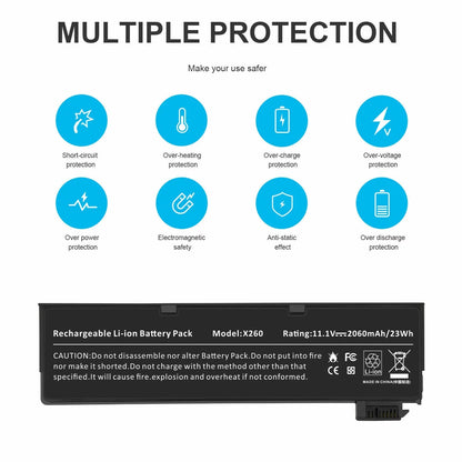 24Wh New Battery For Lenovo ThinkPad  45N1124 / 45N1125 L450 L460 T440 T450 T460 T460p T470p T550