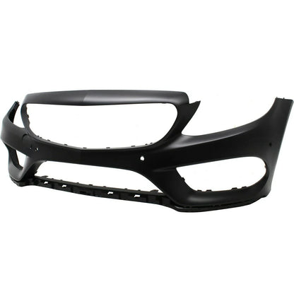 Bumper Cover Fascia Front For 15-18 C300 15 C400 17-18 C43 AMG