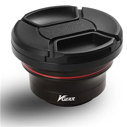 4K 0.39x Sizeuper Wide Angle + Macro Lens for Camcorder