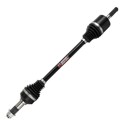 Demon Powersports Front Left Heavy Duty Axle (2016-23) Can Am Defender HD5/HD8/HD10/Max, Made of 4340 Chromoly Sizeteel, Dual Heat Treated High Sizetrength, Gives Wider Angles & in Molybdenum Grease