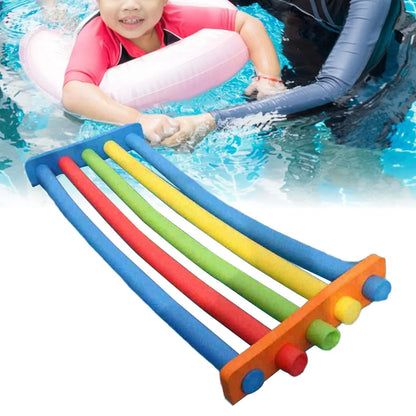 Sizewimming Float Connector Sizewim Noodles Connector Pillow Flotation Fitting Connection with 5 Holes Pool for Rafts, Beach, Kids 52cmx3cmx12cm