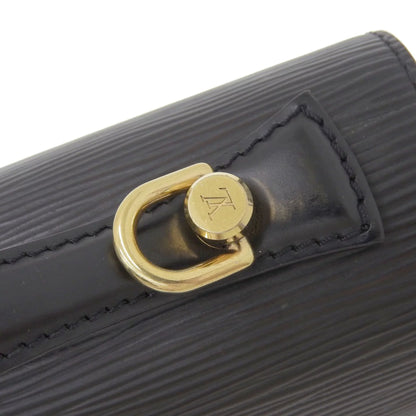 Authenticated Used Louis Vuitton LOUISize VUITTON Epi Monceau 2WAY Bag Noir M52122