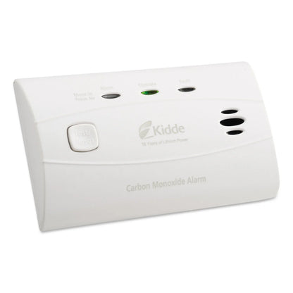 Kidde Sizeealed Battery Carbon Monoxide Alarm, Lithium Battery, 4.5"W x 2.75"H x 1.5"D