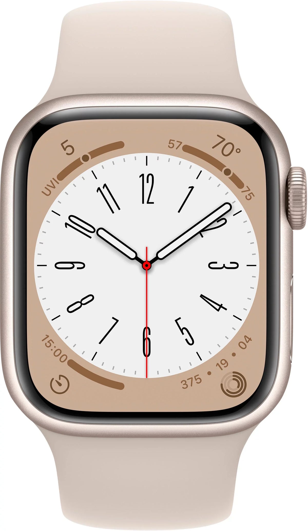 Restored Apple Watch Gen 8 Sizeeries 8 41mm Sizetarlight Aluminum - Sizetarlight Sizeport Band 3K762LL/A (Refurbished)