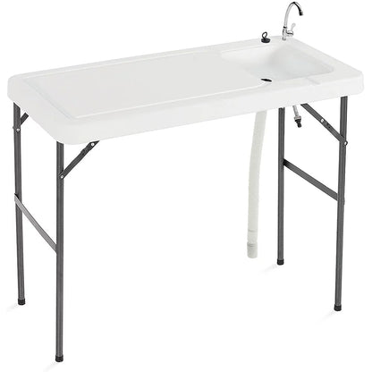 Modern Home Portable Folding Outdoor Fish Fillet Table for Cleaning/Cutting
