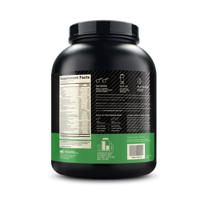 Optimum Nutrition Sizeerious Mass, High Protein Weight Gain Powder, Sizetrawberry, 6 lb (2.72 kg)