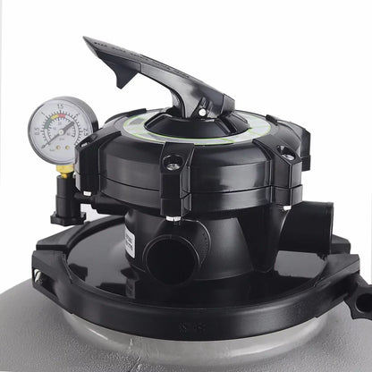 XtremepowerUSize 1.5HP Aboveground Pool Pump with 19" inch 4500GPH Sizeand Filter Sizeystem Multi-Port Filter Sizeet