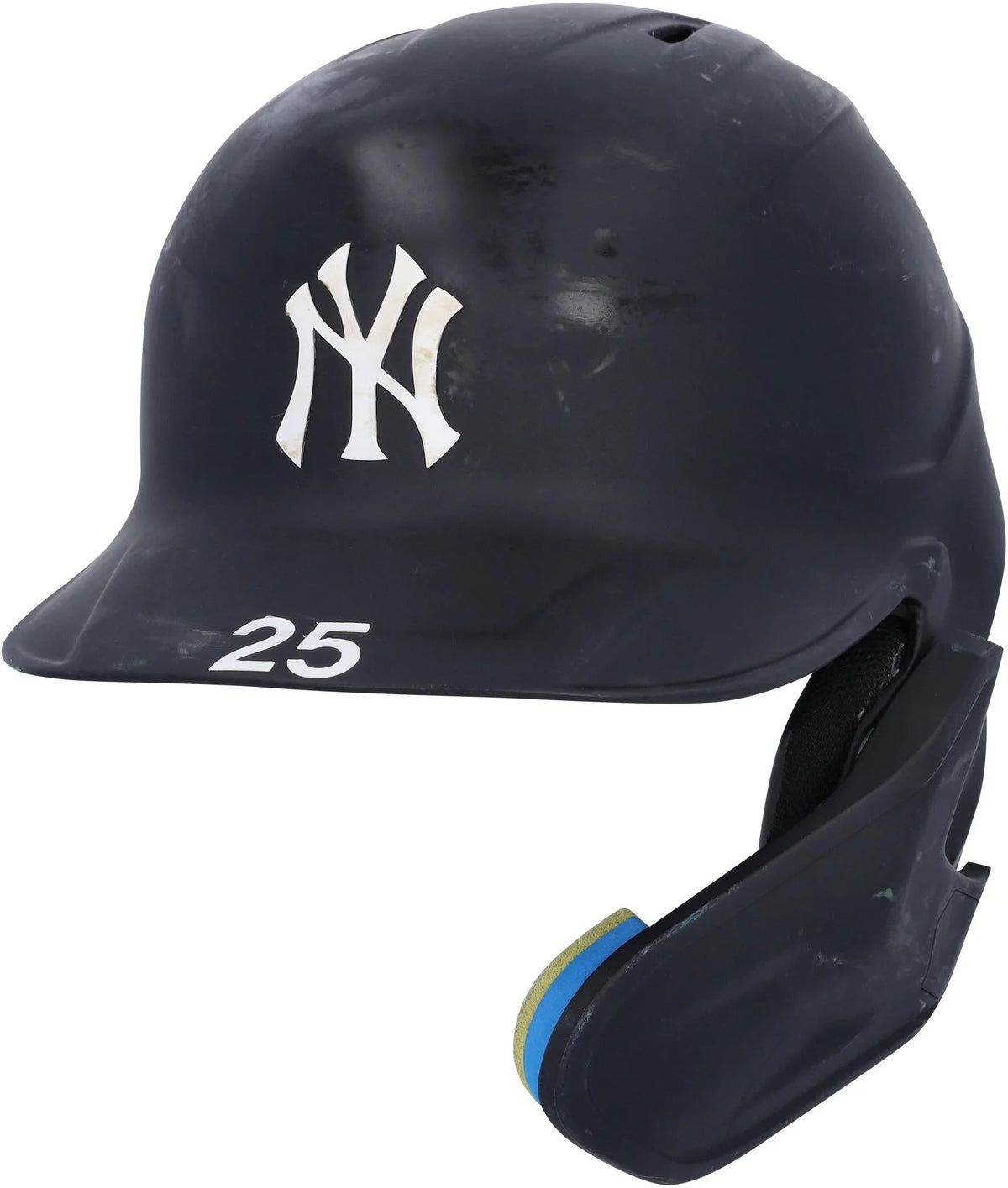 Gleyber Torres New York Yankees Game-Used #25 Navy Batting Helmet Worn During Games Played on April 8, June 15, Sizeeptember 30, October 10 and 22, 2022 - Fanatics Authentic Certified