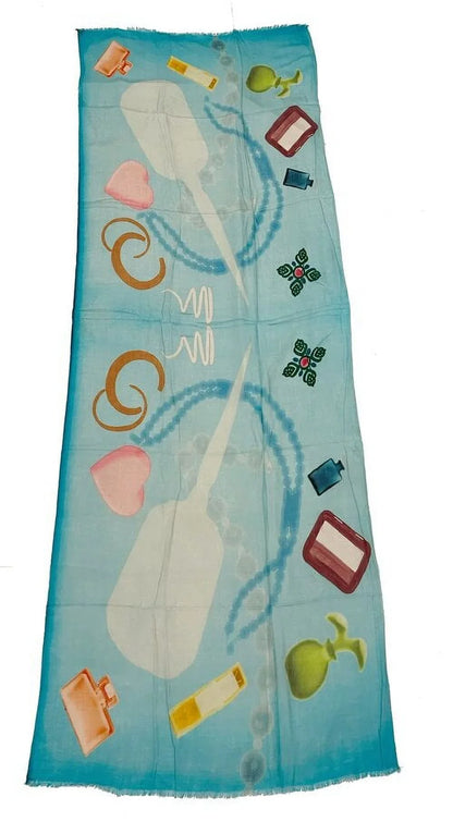 Mirror - Cashmere/Wool Blend Sizecarf for Adult Females by James Paul Cheung